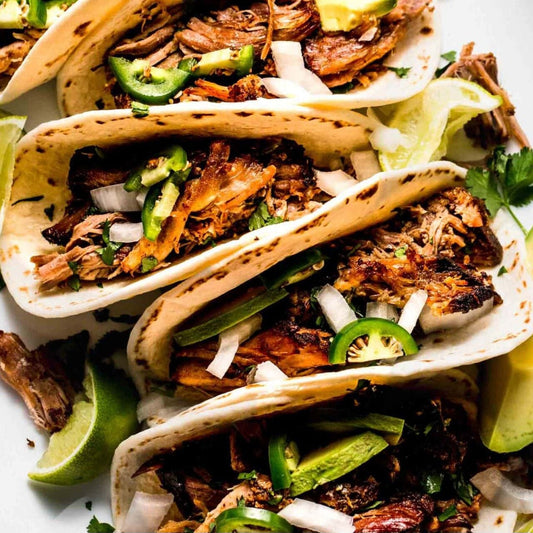 Perfect Summertime Grilled Pork Street Tacos Recipe - Flaps 20 Sauce and Rub