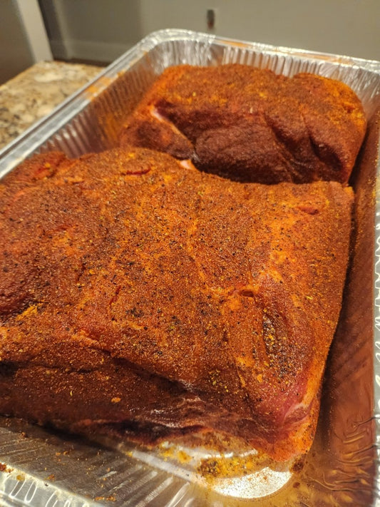 Pork Butt Trimming Secrets - Flaps 20 Sauce and Rub
