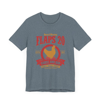 "Cluck Yeah! Chicken Lover's Tee" | Flaps 20 - Flaps 20 Sauce and Rub - T-Shirt