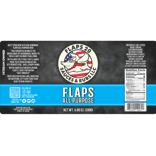 Flaps All Purpose - Flaps 20 Sauce and Rub - Seasonings & Spices