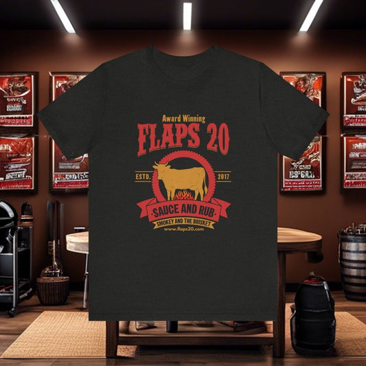 "No Bull: Beef Boss Tee" | Flaps 20 - Flaps 20 Sauce and Rub - T-Shirt