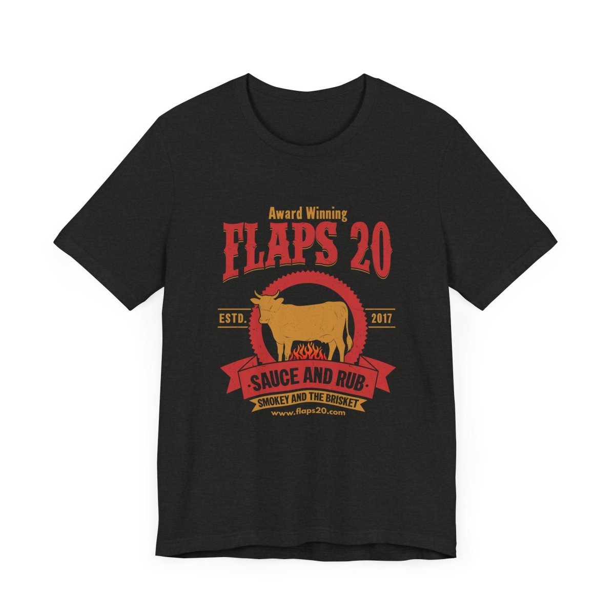 "No Bull: Beef Boss Tee" | Flaps 20 - Flaps 20 Sauce and Rub - T-Shirt