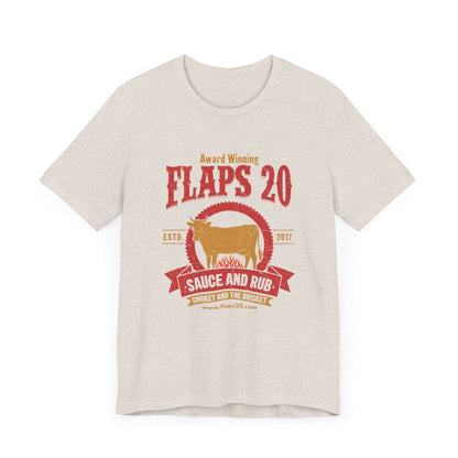 "No Bull: Beef Boss Tee" | Flaps 20 - Flaps 20 Sauce and Rub - T-Shirt