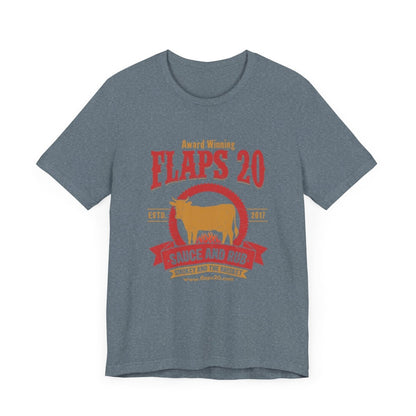 "No Bull: Beef Boss Tee" | Flaps 20 - Flaps 20 Sauce and Rub - T-Shirt