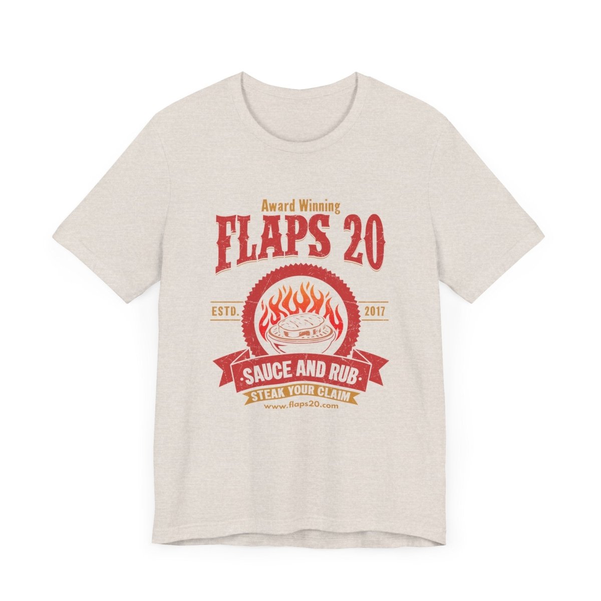 "Rare Talent: Steak Searing Sensation" | Flaps 20 - Flaps 20 Sauce and Rub - T-Shirt