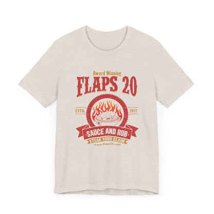 "Rare Talent: Steak Searing Sensation" | Flaps 20 - Flaps 20 Sauce and Rub - T-Shirt