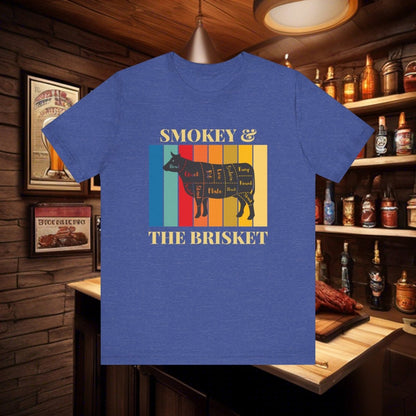 Smokey and The Brisket - Flaps 20 - Flaps 20 Sauce and Rub - T-Shirt