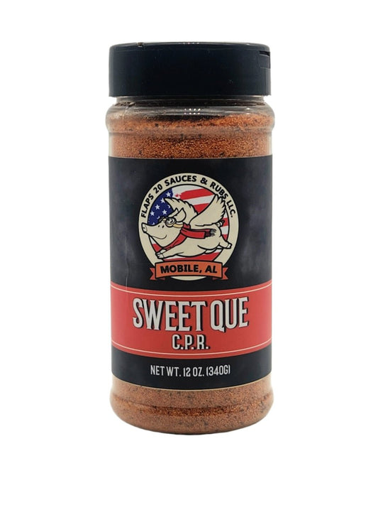 Sweet Que CPR Rub | Flaps 20 Sauce - Flaps 20 Sauce and Rub - Seasonings & Spices