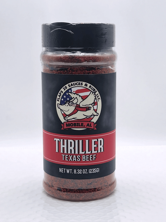 Thriller Texas Beef - Flaps 20 Sauce and Rub - Seasonings & Spices