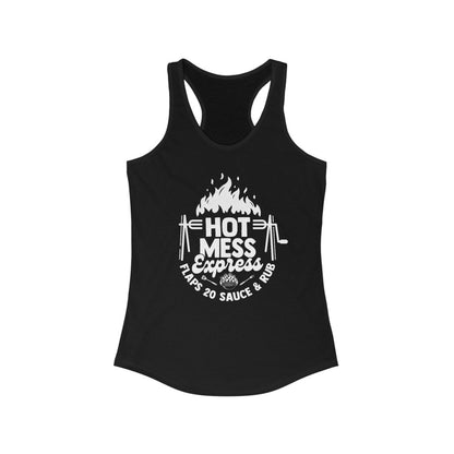 Women's Ideal Racerback Tank - Flaps 20 Sauce and Rub - Tank Top