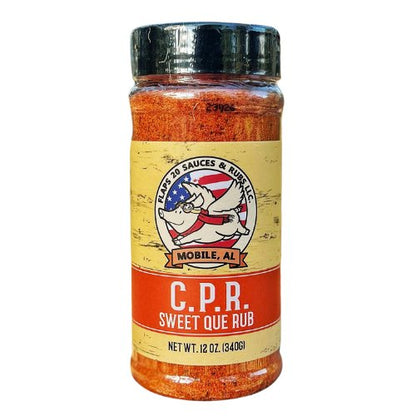 Sweet Que CPR - Flaps 20 Sauce and Rub - Seasonings & Spices